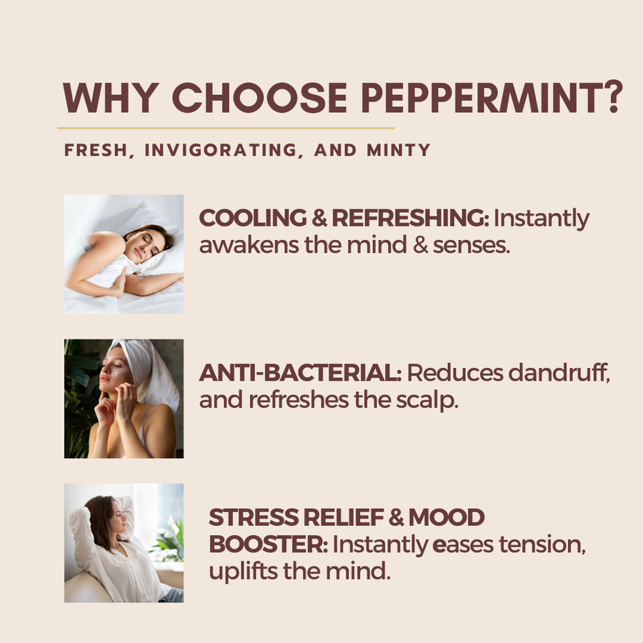 Peppermint Essential Oil | Awakening & Clarifying Aromatherapy