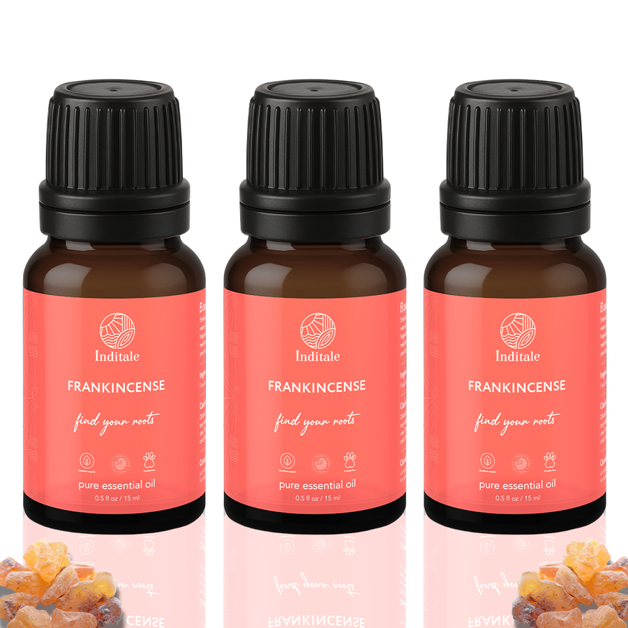 Frankincense Essential Oil @ 399 | Grounding & Strengthening Aromatherapy - Buy 1 Get 1 Free