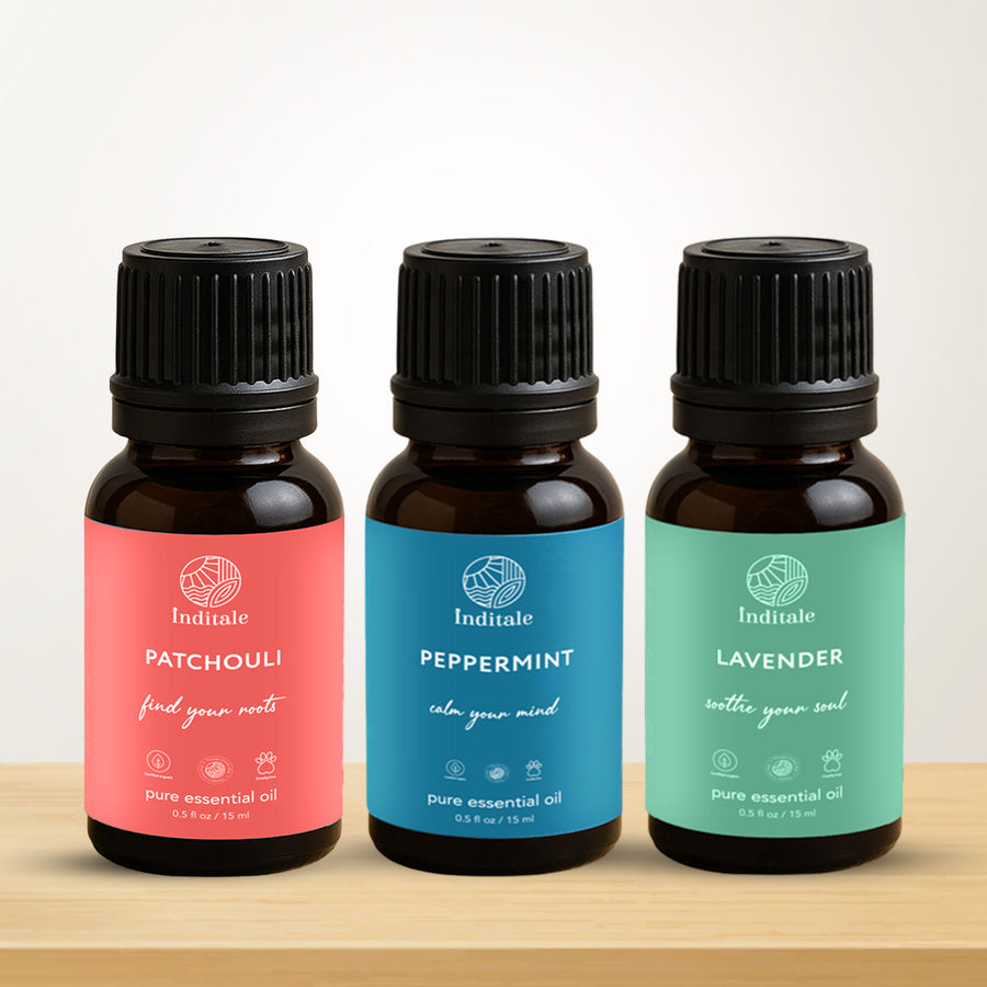 Choose any Pure Essential Oils @ Rs 1199 - Inditale's Aromatic Trio