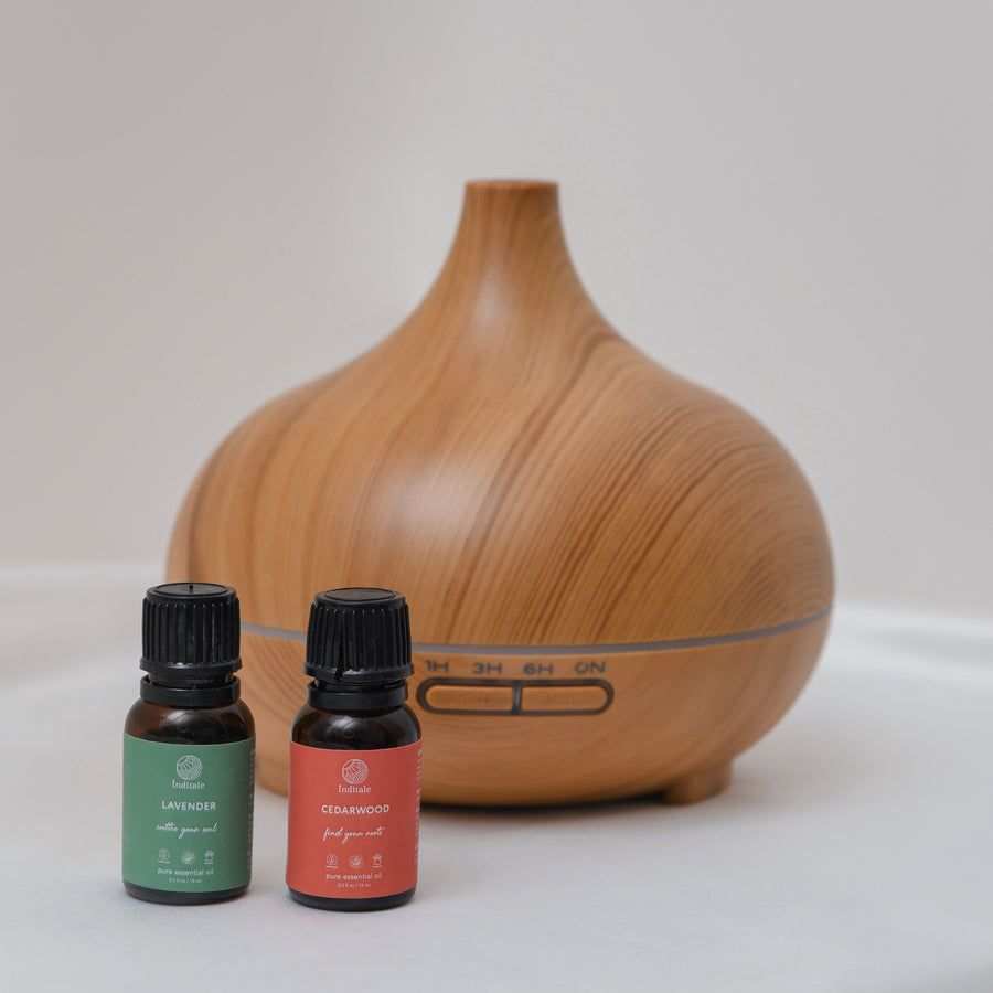 It's Me-time Bundle (Alpine Wood Diffuser + Lavender + Cedarwood)