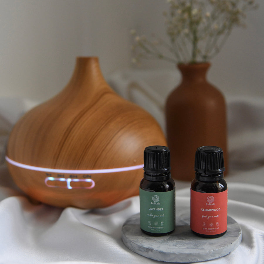 It's Me-time Bundle (Alpine Wood Diffuser + Lavender + Cedarwood)